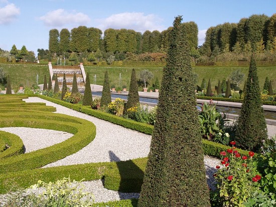 Návrhy zahrad - francouzská zahrada